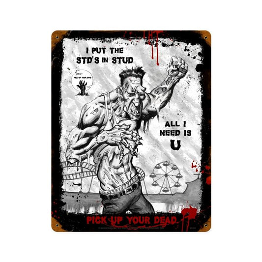 Zombie I Put The Std In Stud 12 x 15