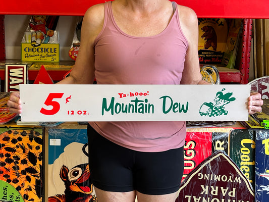 5 Cent Mountain Dew Vintage Style Metal Sign