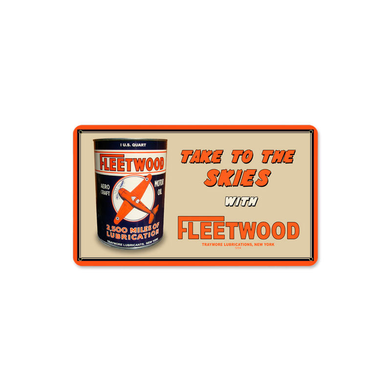 Fleetwood Oil 14 x 8