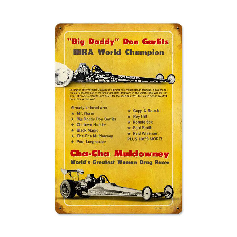 Muldowny Garlits 18 x 12