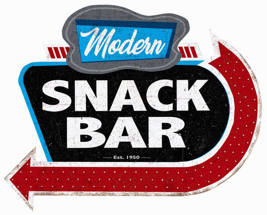 Modern Snack Bar 25 X 20