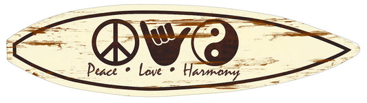 Peace Love Harmoney 21 X 5