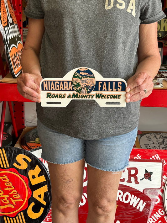 Niagara Falls Topper Vintage Style Metal Sign