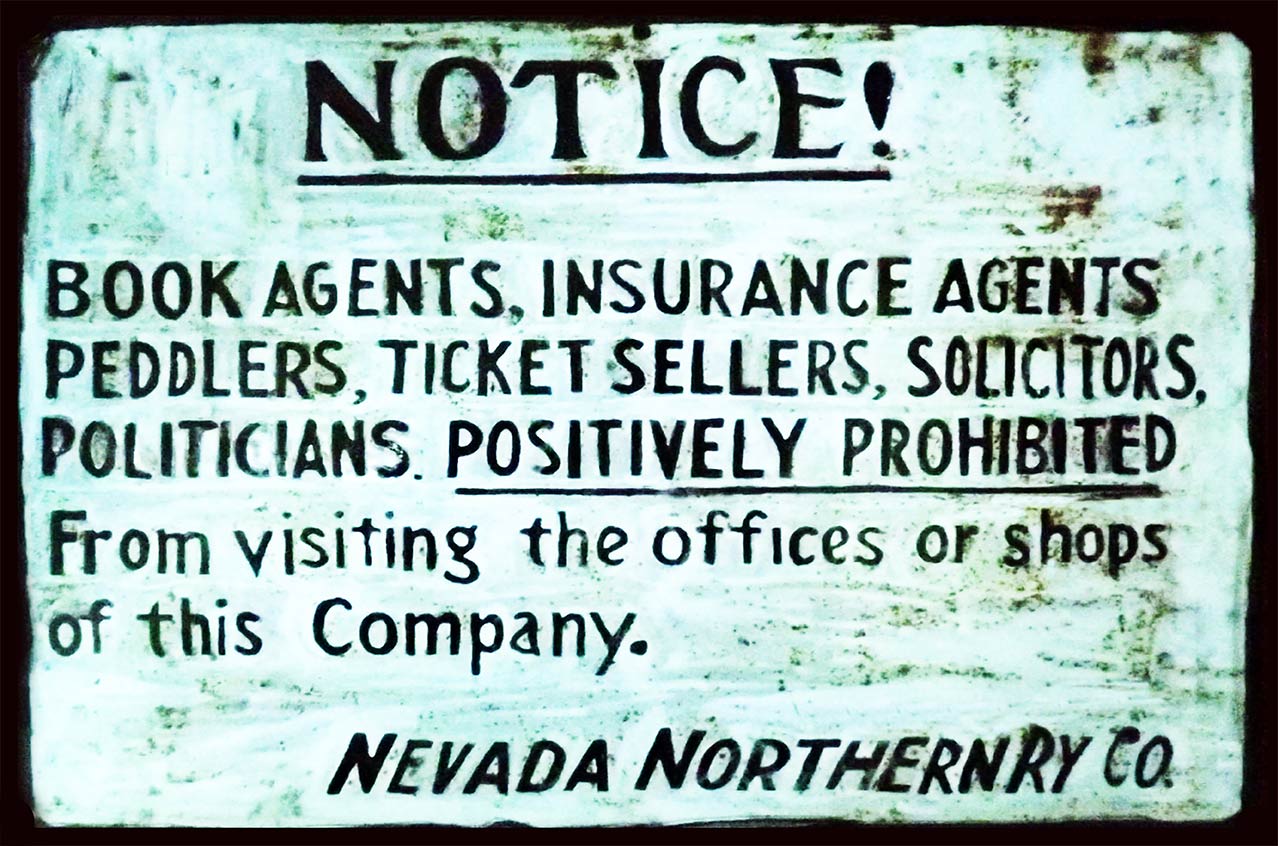 Notice Solicitors Prohibited 18 X 12
