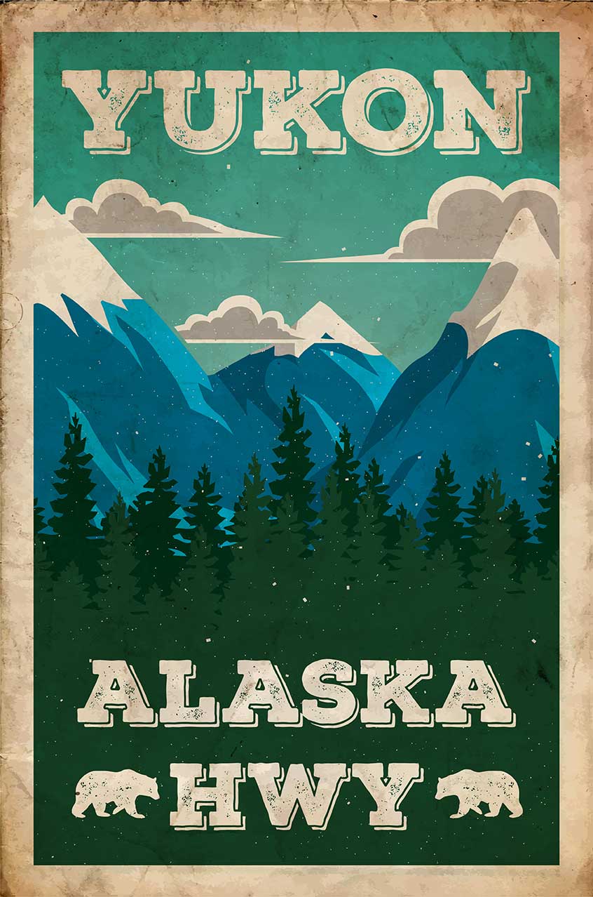 Yukon Alaska 12 X 18