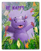 Be Happy Hippo 24 x 30