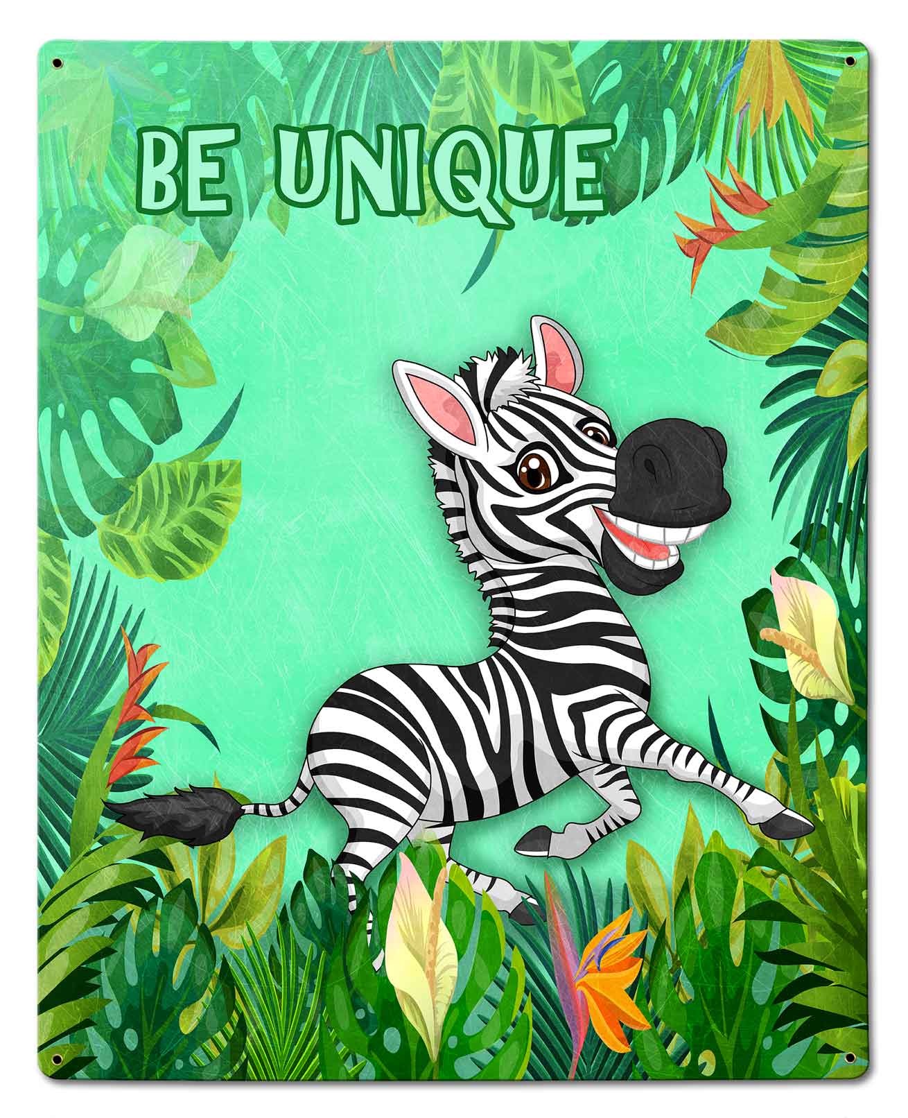 Be Unique Zebra 24 x 30