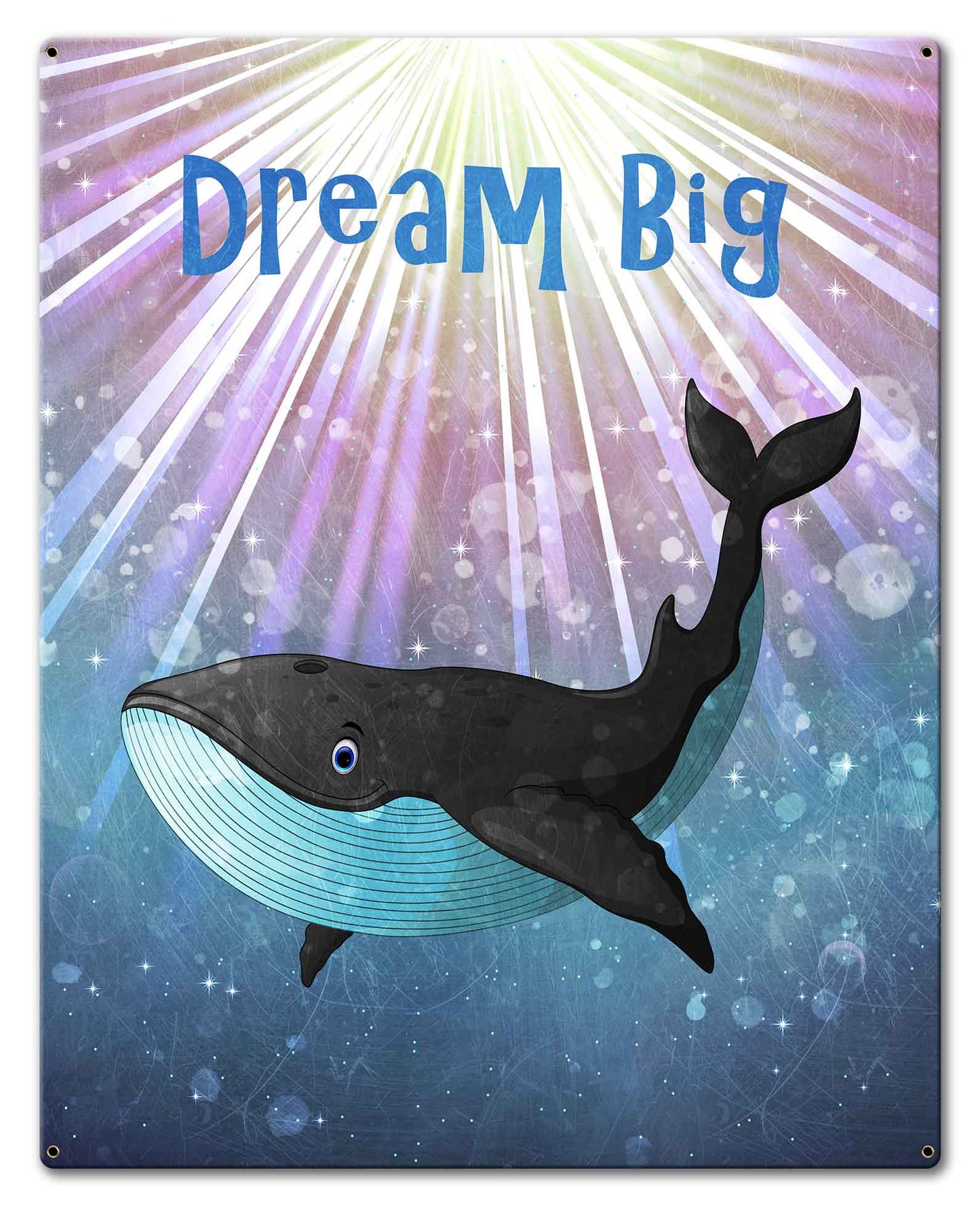 Dream Big Whale 24 x 30