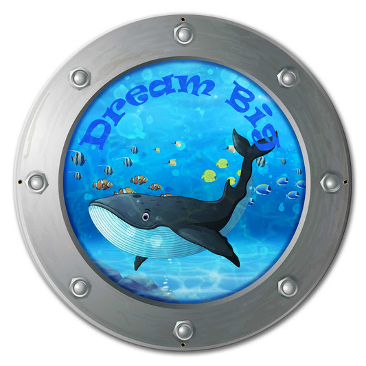 Dream Big Whale 24 x 24