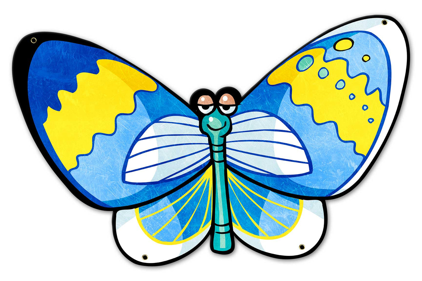 Blue Butterfly 23 x 15