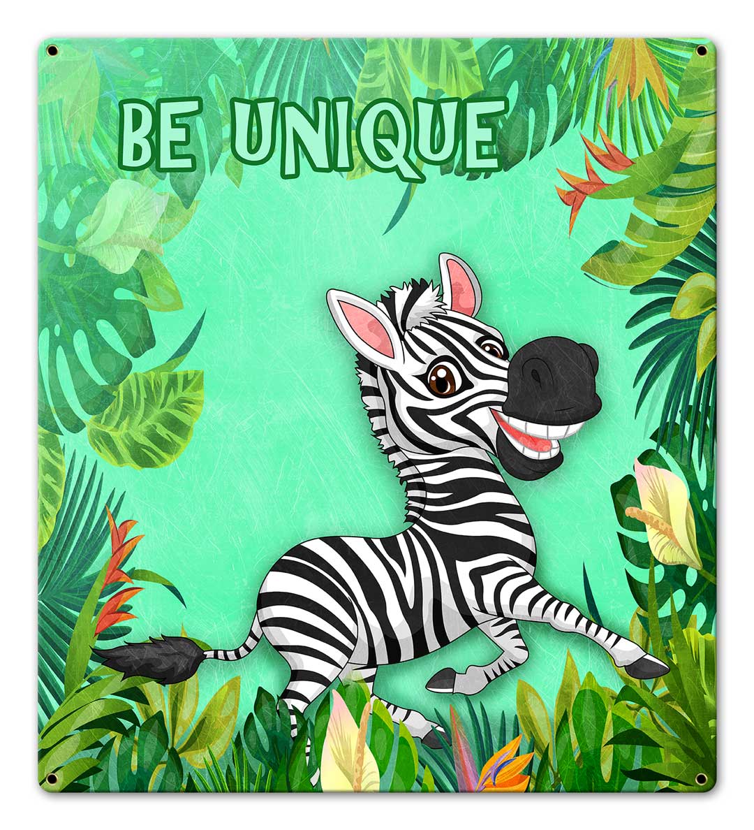 Be Unique Zebra 18 x 20