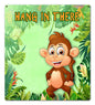 Hang In There Monkey 18 x 20