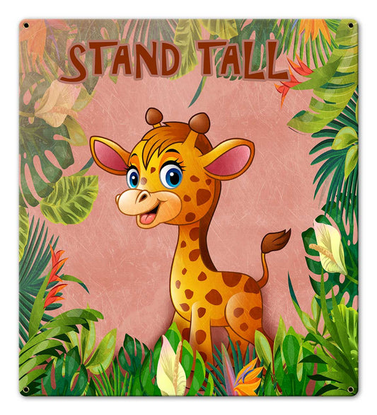 Stand Tall Giraffe 18 x 20