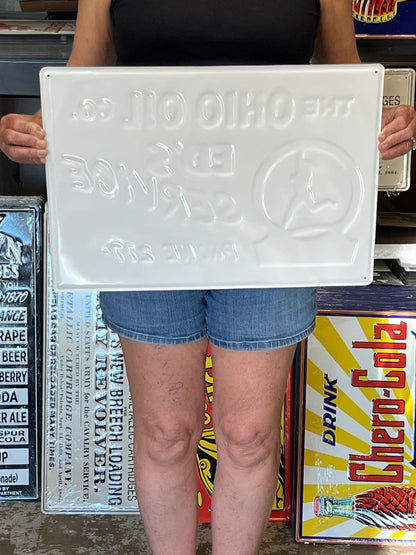 Marathon Gas Ohio Oil Vintage Style Metal Sign