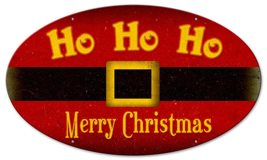 Ho Ho Ho Merry Christmas 24 x 14