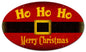 Ho Ho Ho Merry Christmas 24 x 14