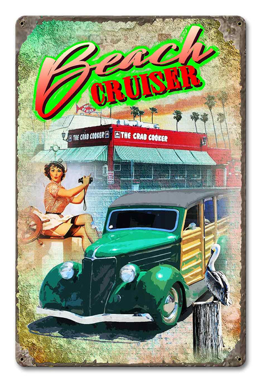 Beach Cruiser 12 x 18
