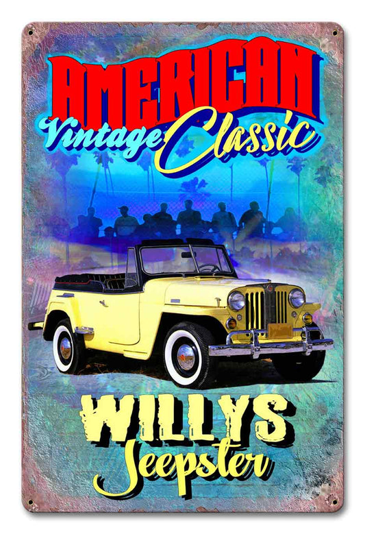 American Classic Jeepster 12 x 18