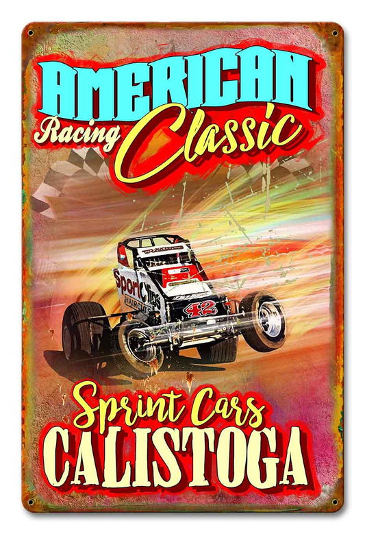 American Classic Sprint Cars Calistoga 2 12 x 18
