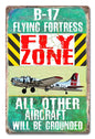 B-17 Fly Zone 12 x 18