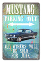Mustang Parking 12 x 18