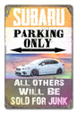 Subaru Parking 12 x 18