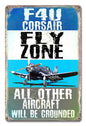 F-4U Corsair Fly Zone 12 x 18