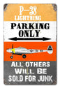P-38 Lighting Parking 12 x 18