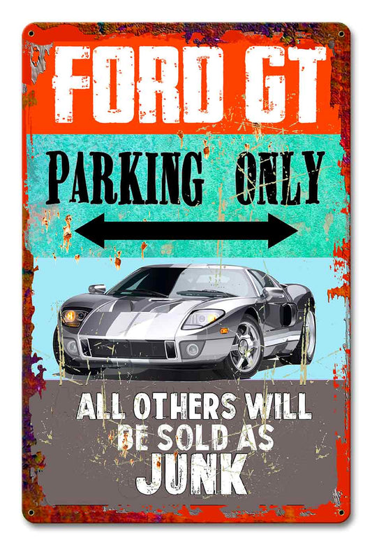 Ford Gt Parking 12 x 18