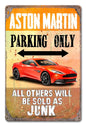 Aston Martin Parking 12 x 18