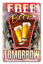 Free Beer Tomorrow 12 x 18