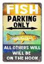Fish Parking 12 x 18