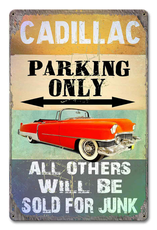 Cadillac Parking 12 x 18