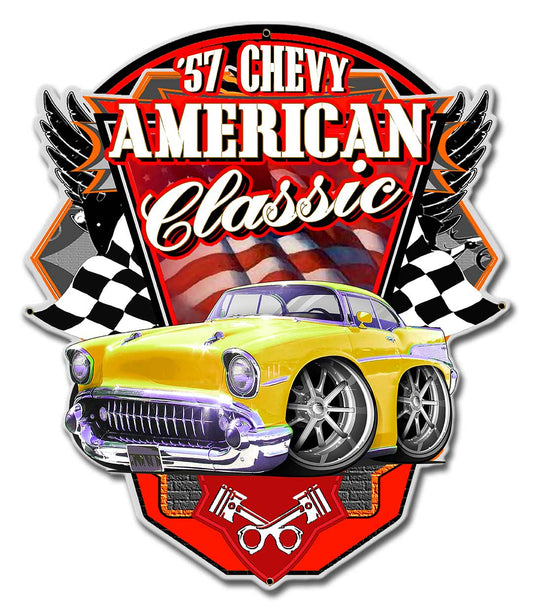 57 Chevy American Classic 14 x 16