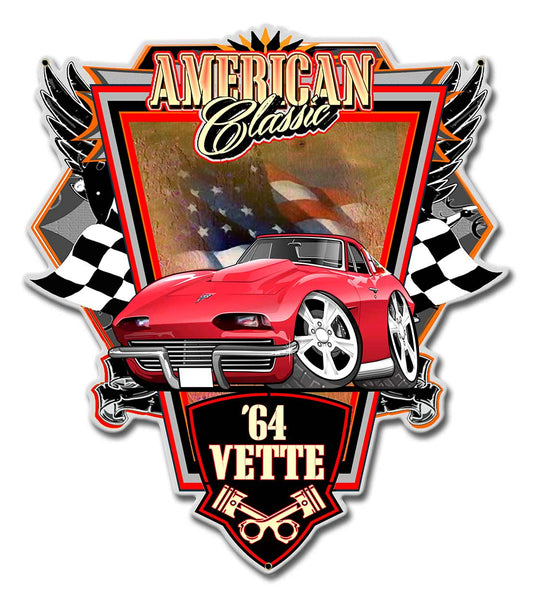63 Vette American Classic 14 x 16