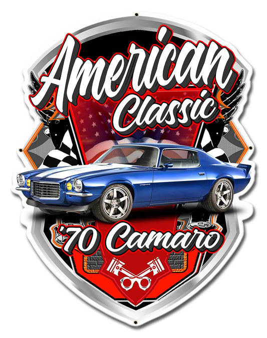 70 Camaro American Classic 14 x 18