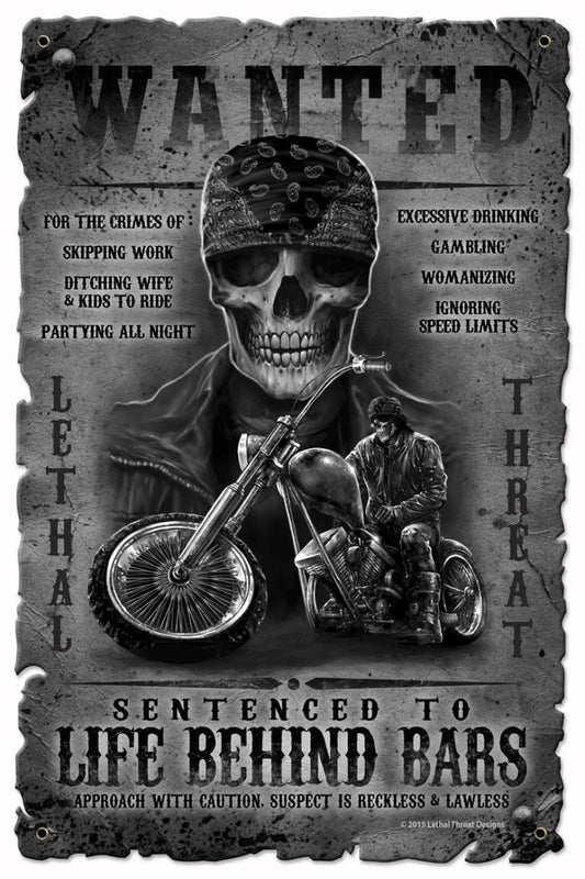 Life Behind Bars 12 x 18