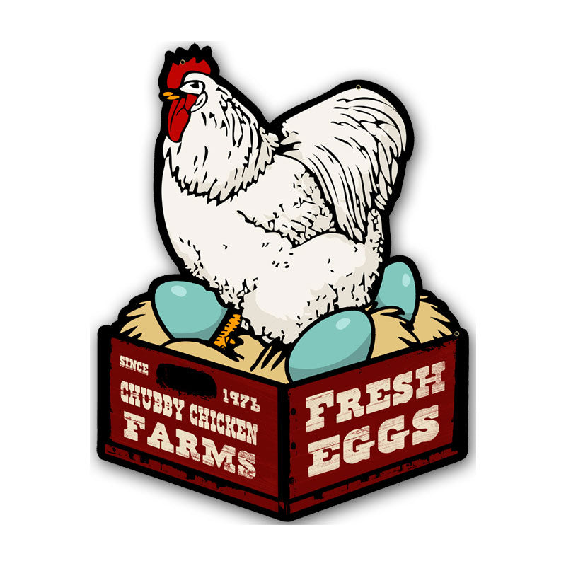 Chicken Fresh Eggs 14 x 18