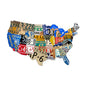 License Plate Usa 25 x 16