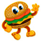 Hamburger 19 x 20