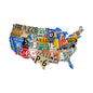 License Plate Usa 35 x 21