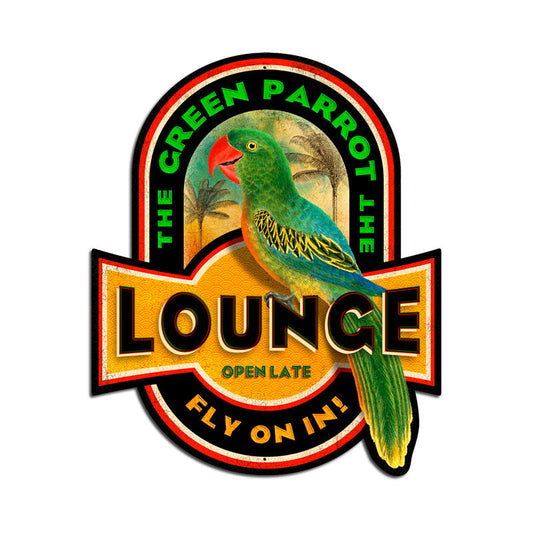 Green Parrot 17 x 20