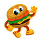 Hamburger 12 x 12