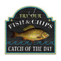 Fish And Chips 18 x 19