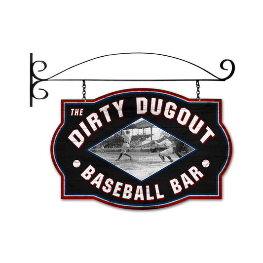 Dirty Dugout Double Sided W/Hanger 24 x 16