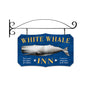 White Whale Inn Double Sided W/Hanger 22 x 14