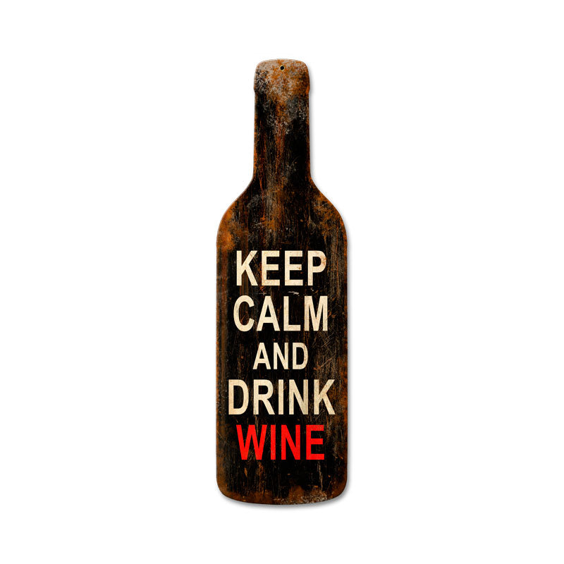 Keep Calm Merlot 8 x 26