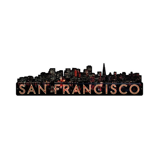 San Francisco Skyline 30 x 8