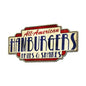 All American Hamburgers Fries & Shakes 28 x 15