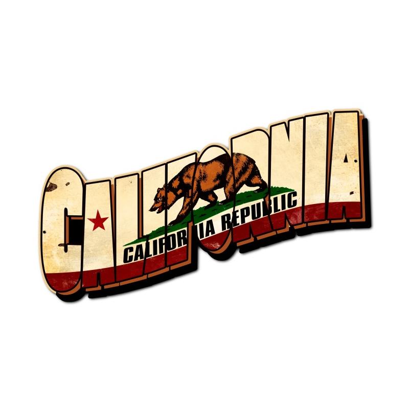 California Bear Flag 28 x 15